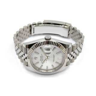 Rolex DateJust 41 Silver Dial