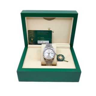 Rolex DateJust 41 Silver Dial