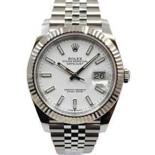 Rolex DateJust 41 White Dial