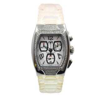 TechnoMarine TechnoSquare Diamants White Dial