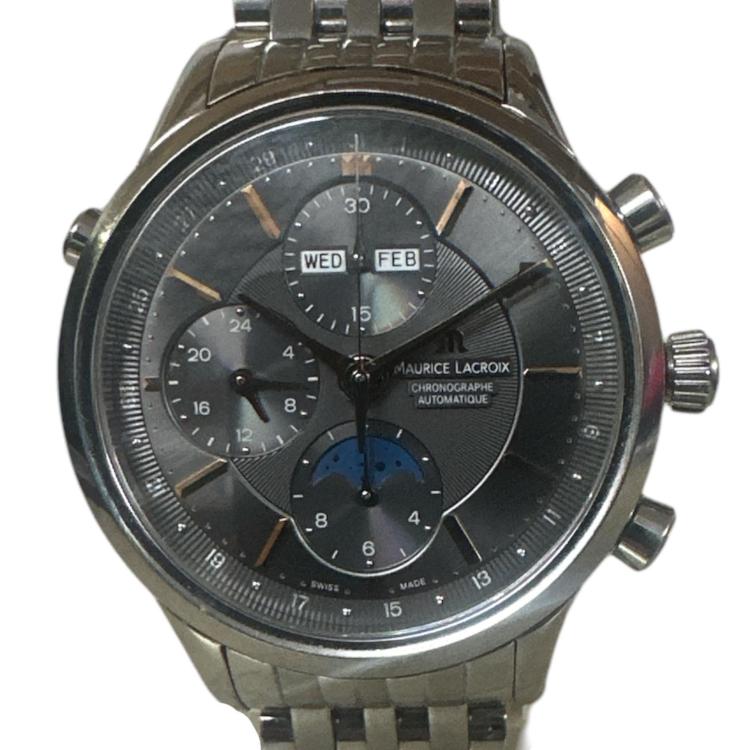 Maurice lacroix les classiques phase de lune chronograph best sale