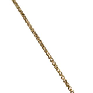 Bracelet Tennis Or Jaune 18 Ct et Diamants