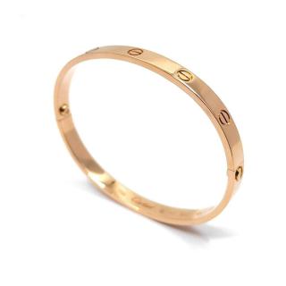 Bracelet Cartier Love (Or Rose 18k / Taille 19)