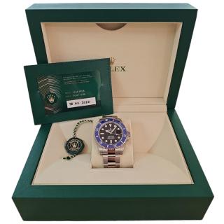 Rolex Submariner Date Or Blanc 18 Ct