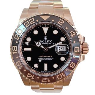 Rolex GMT Master II Everose 18 Ct