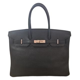 Sac Hermès Birkin Noir 35