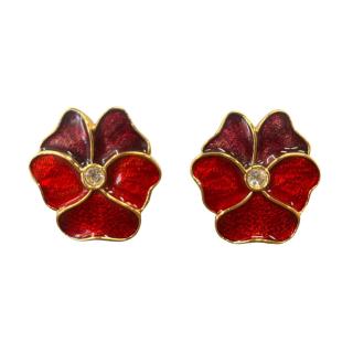 boucles D'oreilles YSL Vintage