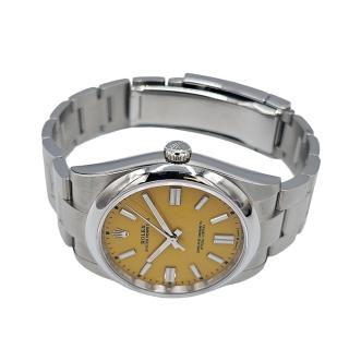 Rolex Oyster Perpetual 41 Yellow Dial