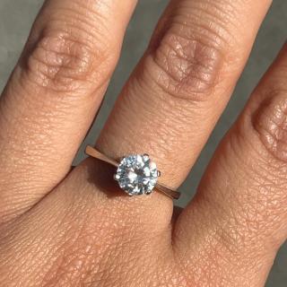 Bague Solitaire 1.12CTS