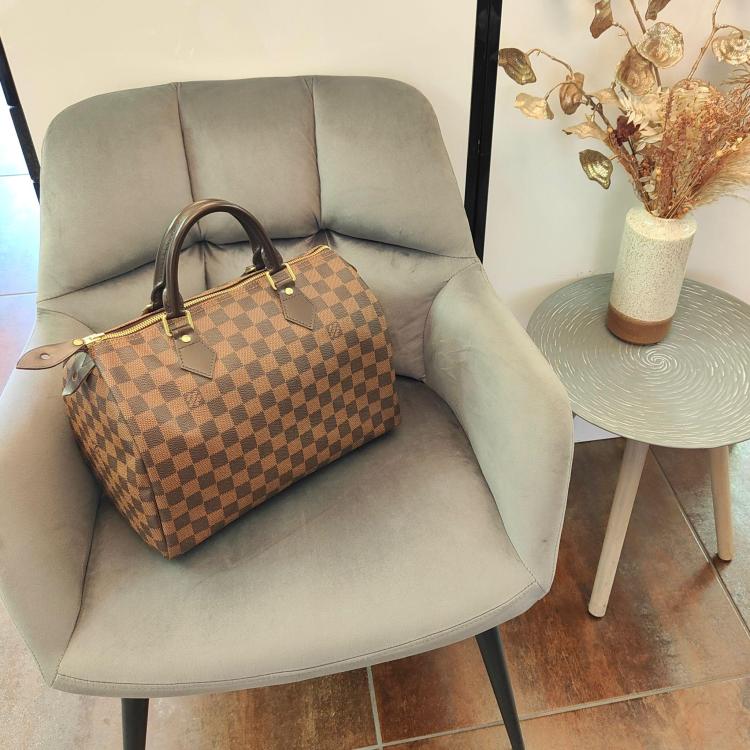 Sac à main Louis Vuitton Speedy 30 Damier