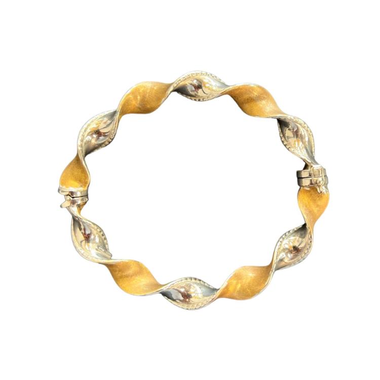 Bracelet Or Blanc et Jaune