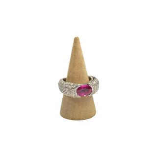 Bague Saphir Rose 2.9 Carat