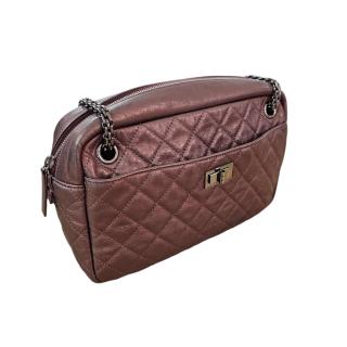 Sac Camera Chanel  2.55 Parme Metallique