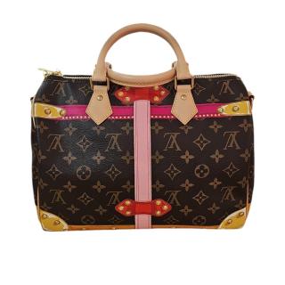 SacLouis Vuitton Speedy 30 Trompe L'Oeil Screen Trunk