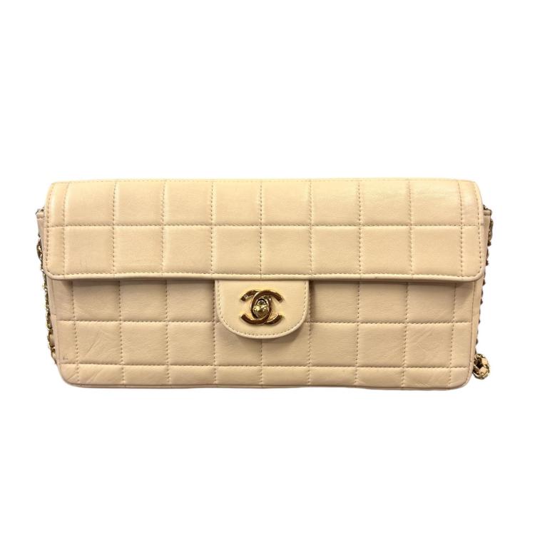 Chanel East West Chocolat Bar Vintage