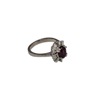 Bague Diamants et Rubis Vintage