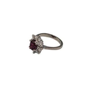 Bague Diamants et Rubis Vintage