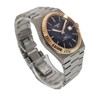 Tissot PRX 40 205 Powermatic 80 Bleu / Or rose 18 carats