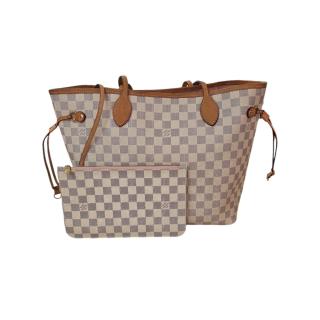 Sac Louis Vuitton Neverfull Damier Azur MM