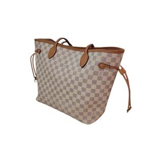 Sac Louis Vuitton Neverfull Damier Azur MM