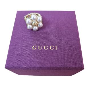 Bague Gucci Pearl Double G