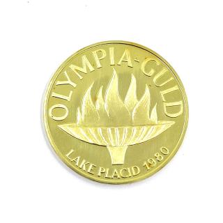 Médaille en Or Jeux Olympiques d’Hiver Lake Placid 1980