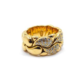 Bague Chopard Casmir Or Jaune 18k & Diamants