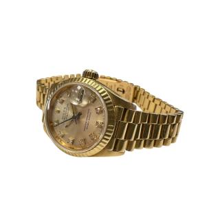 Rolex Lady-Datejust Diamond Dial President