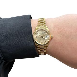 Rolex Lady-Datejust Diamond Dial President