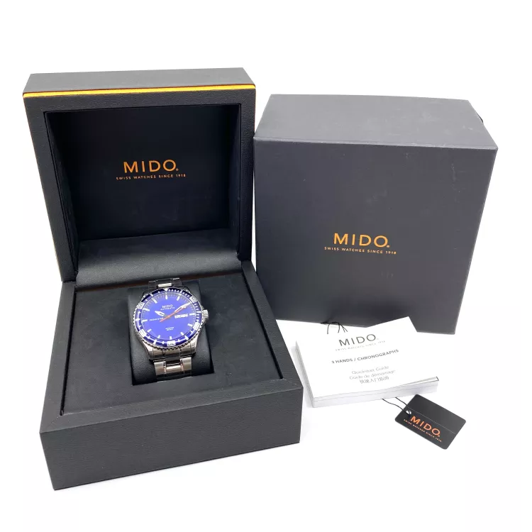 Mido ocean hotsell star day date