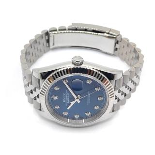 Rolex DateJust 41 Blue Diamonds Dial