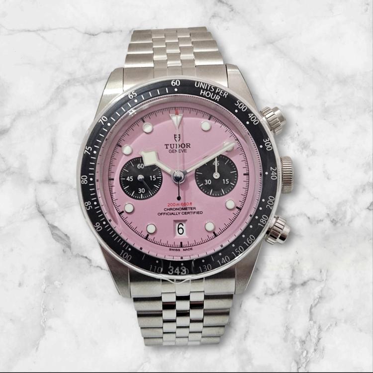 Tudor Black Bay Chrono Pink