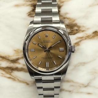 Rolex Oyster Perpetual White Grape