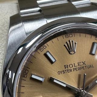 Rolex Oyster Perpetual White Grape