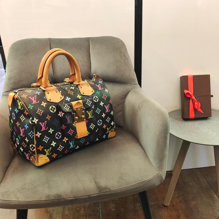 Sac à main Louis Vuitton Speedy 30 Edition Takashi Murakami