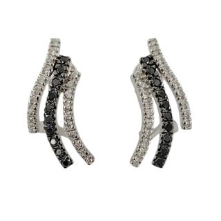 Boucles d'Oreilles Or 18k Diamants