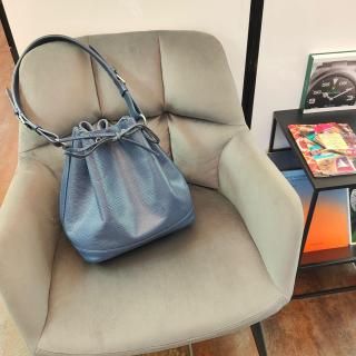 Sac Louis Vuitton Noé Epi Bleu