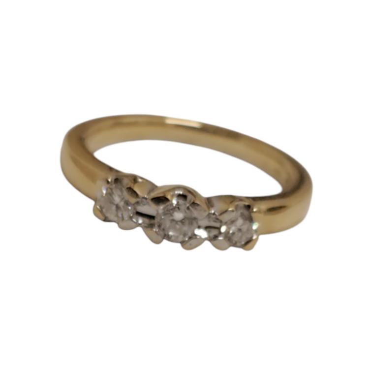 Bague Or 18k Diamants