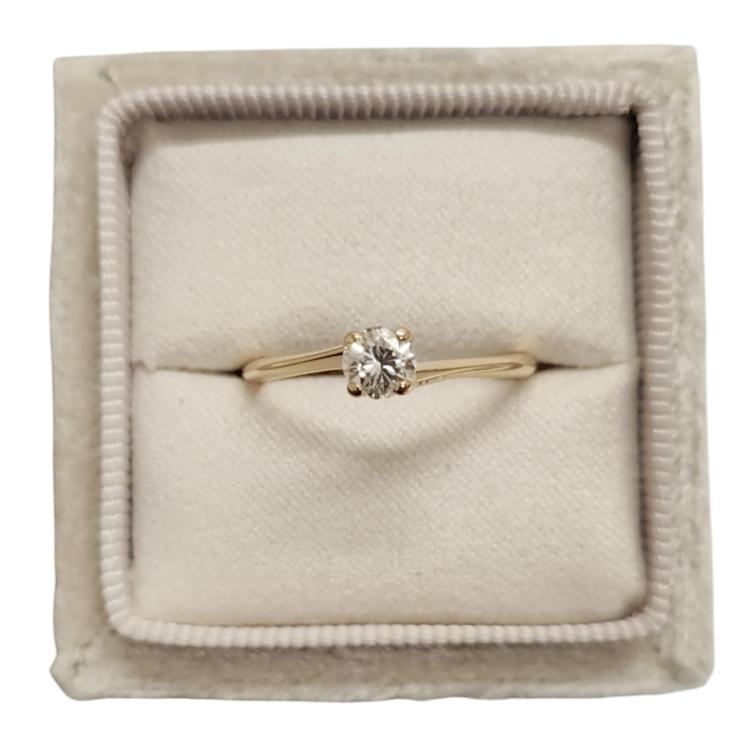 Bague Solitaire Or 18k Diamant