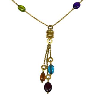 Collier  Bulgari B Zero 1  Pierres de Couleurs