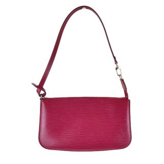 Pochette Louis Vuitton Épi Cerise