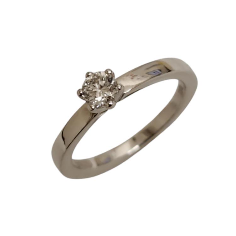 Bague Solitaire Or 18k Diamant