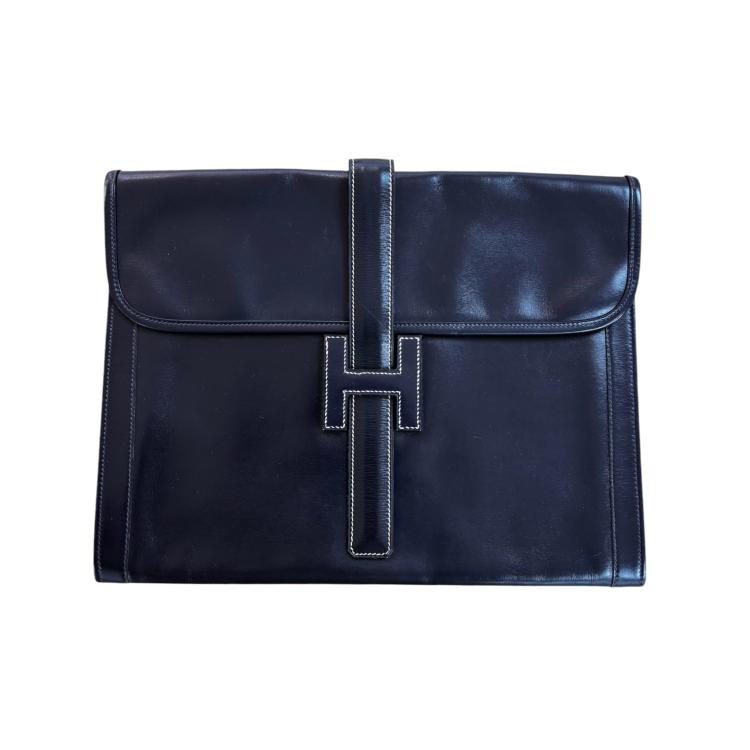 Hermes Jige 34 Bleu