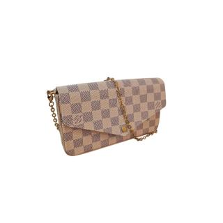 Pochette Louis Vuitton Félicie Damier Azur