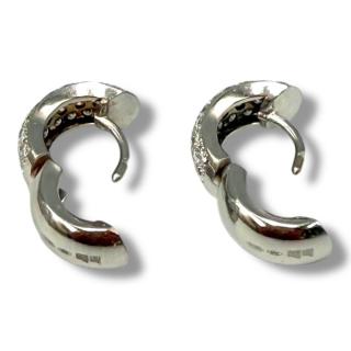 Boucles D'Oreilles Or Blanc