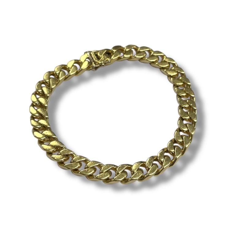 Bracelet or jaune 18k