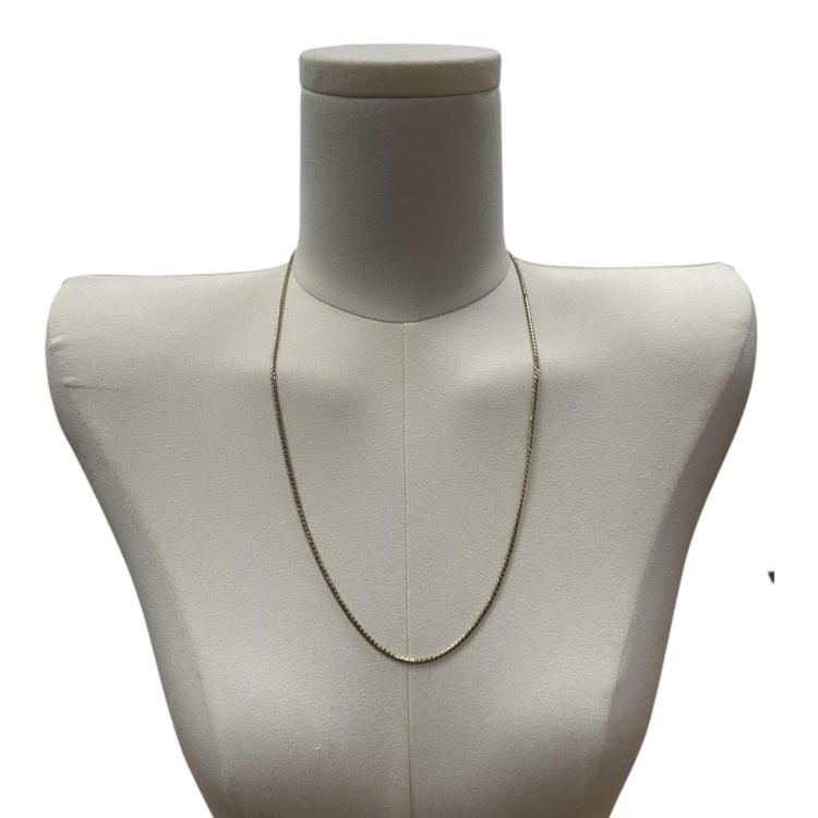 Collier or jaune 18k