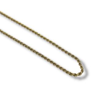 Collier or jaune 18k