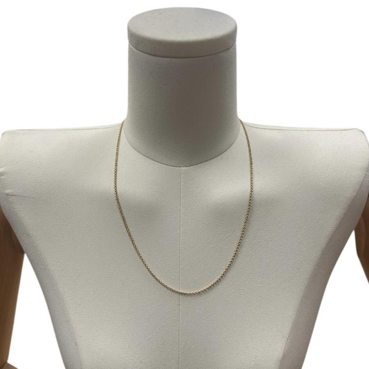 Collier or jaune 19k