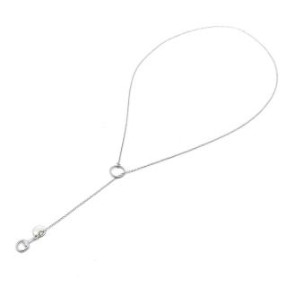 Collier Gucci Lasso Or Blanc 18k